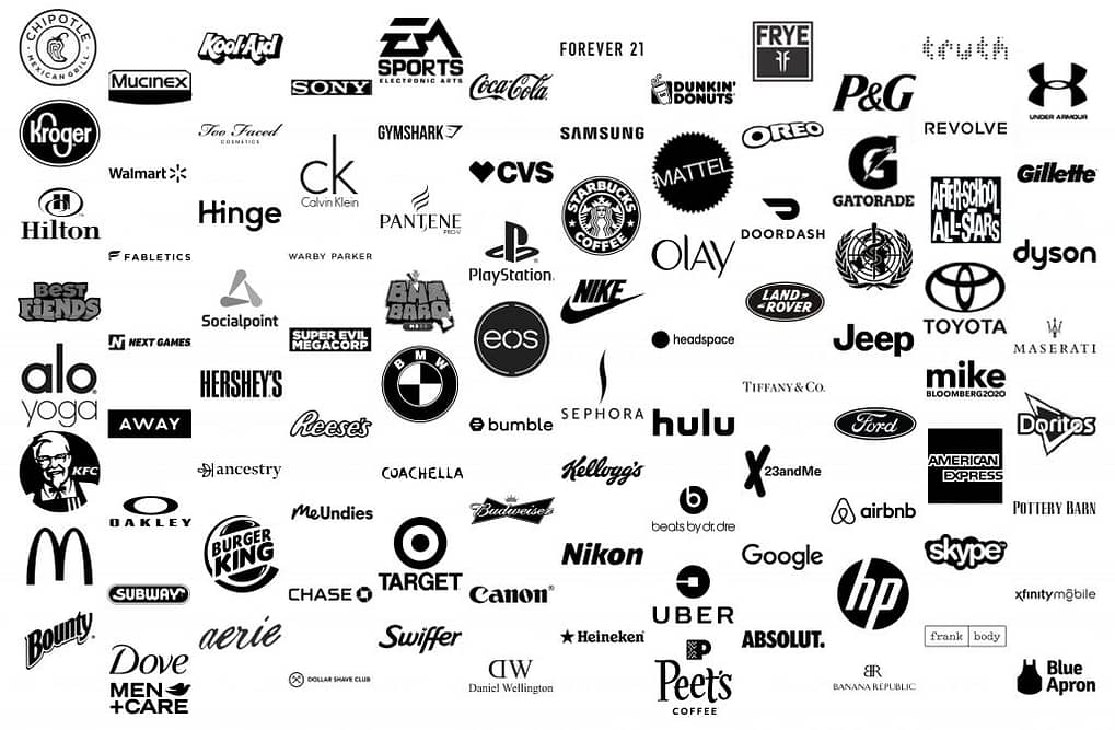 brand-logos-makingo-money-as-a-social-media-influencer